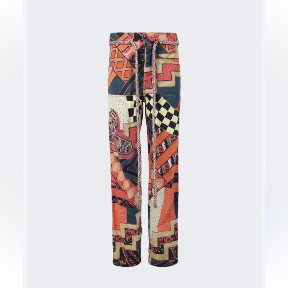NEW NWT Etro CLASSIC Jeans MULTICOLOR - Picture 1 of 7